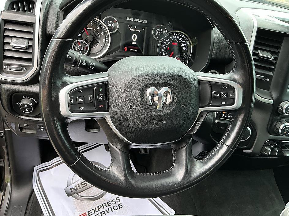 Used 2022 Granite Crystal Metallic Clearcoat Ram Big Horn image 14