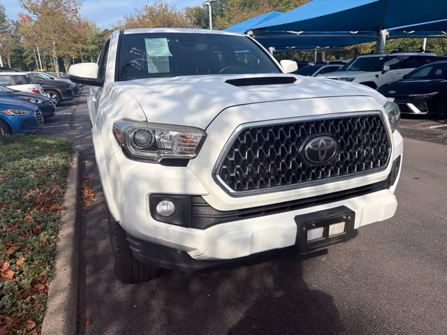 Used 2018 Super White Toyota TRD Sport image 2