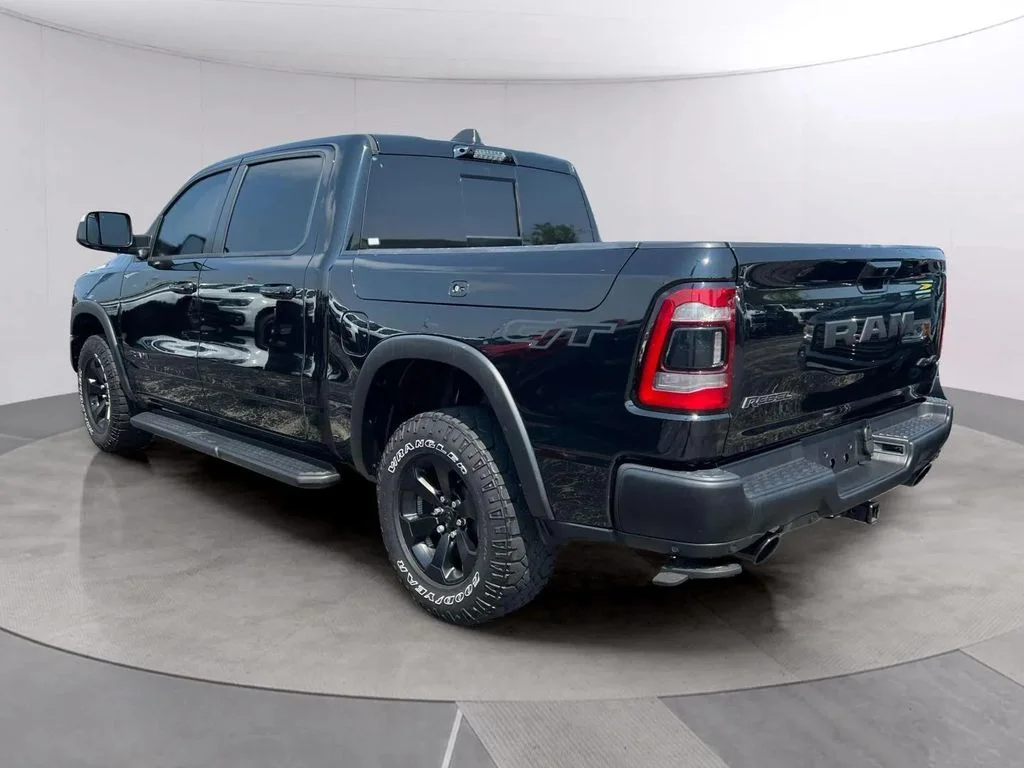 Used 2023 Diamond Black Crystal Pearlcoat Ram Rebel image 4