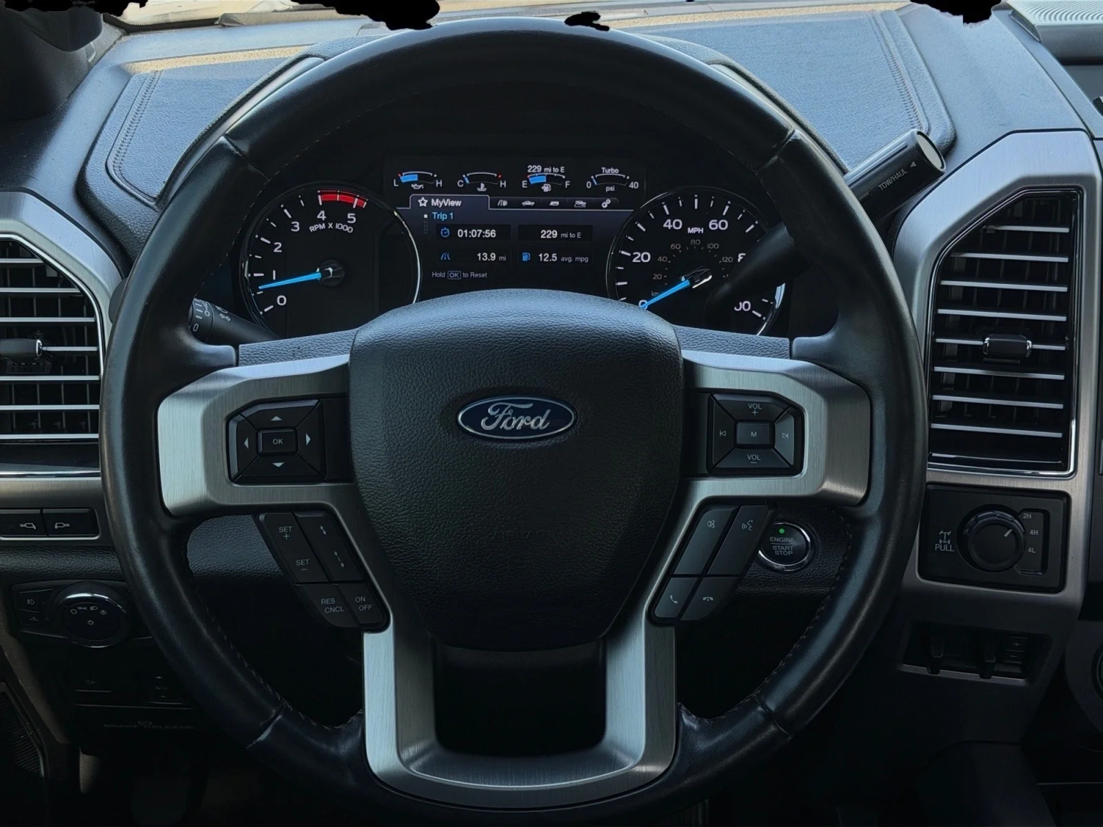 Used 2019 Ingot Silver Metallic Ford Platinum image 24
