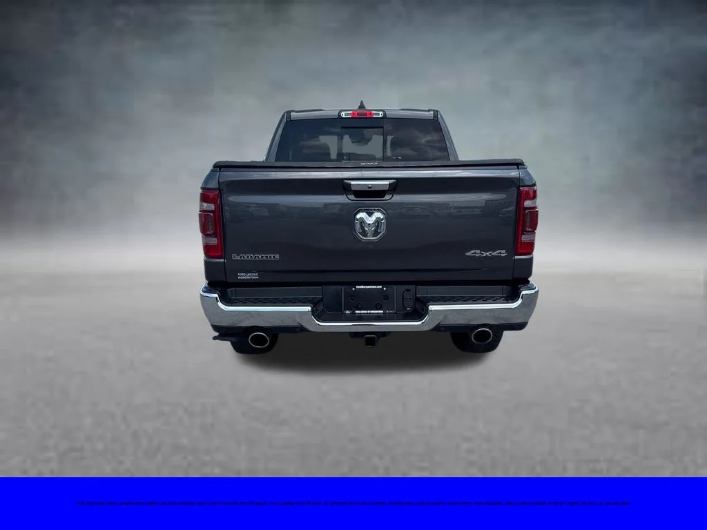 Used 2022 Granite Crystal Clearcoat Metallic Ram Laramie image 3