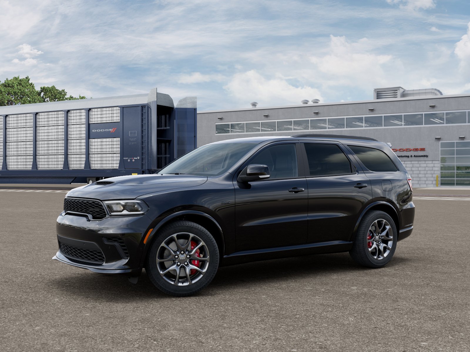 New 2026 Diamond Black Clear-Coat Exterior Paint Dodge R/T image 1