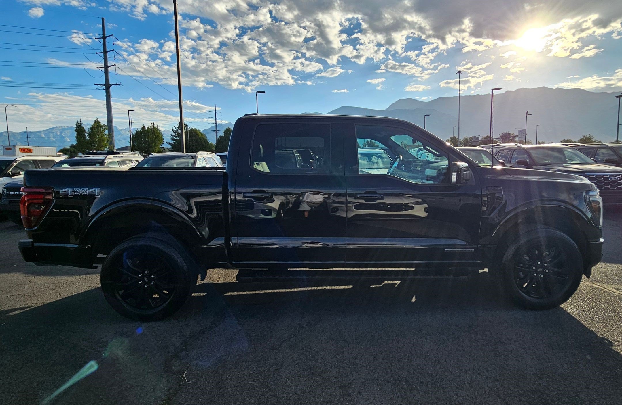 Used 2024 Black Ford LARIAT image 2