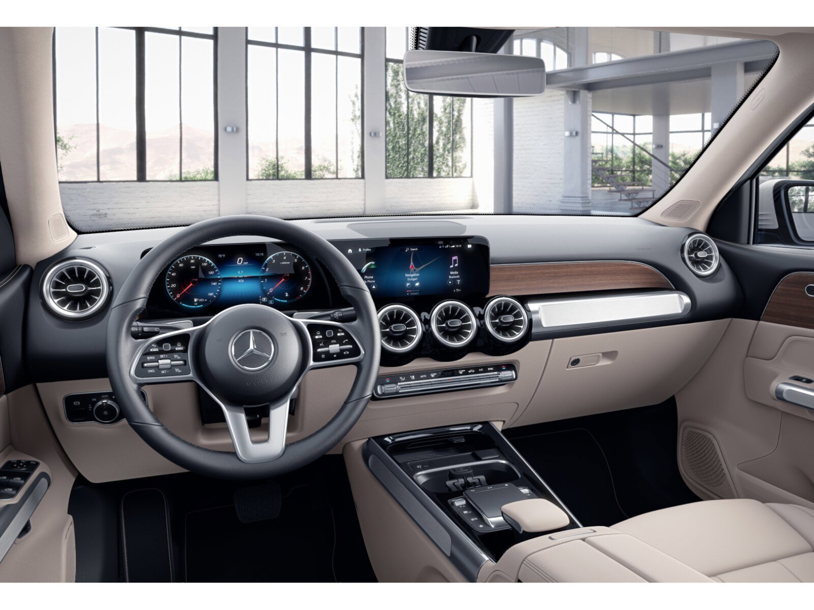 Certified Used 2023 White Mercedes-Benz GLB 250 image 3
