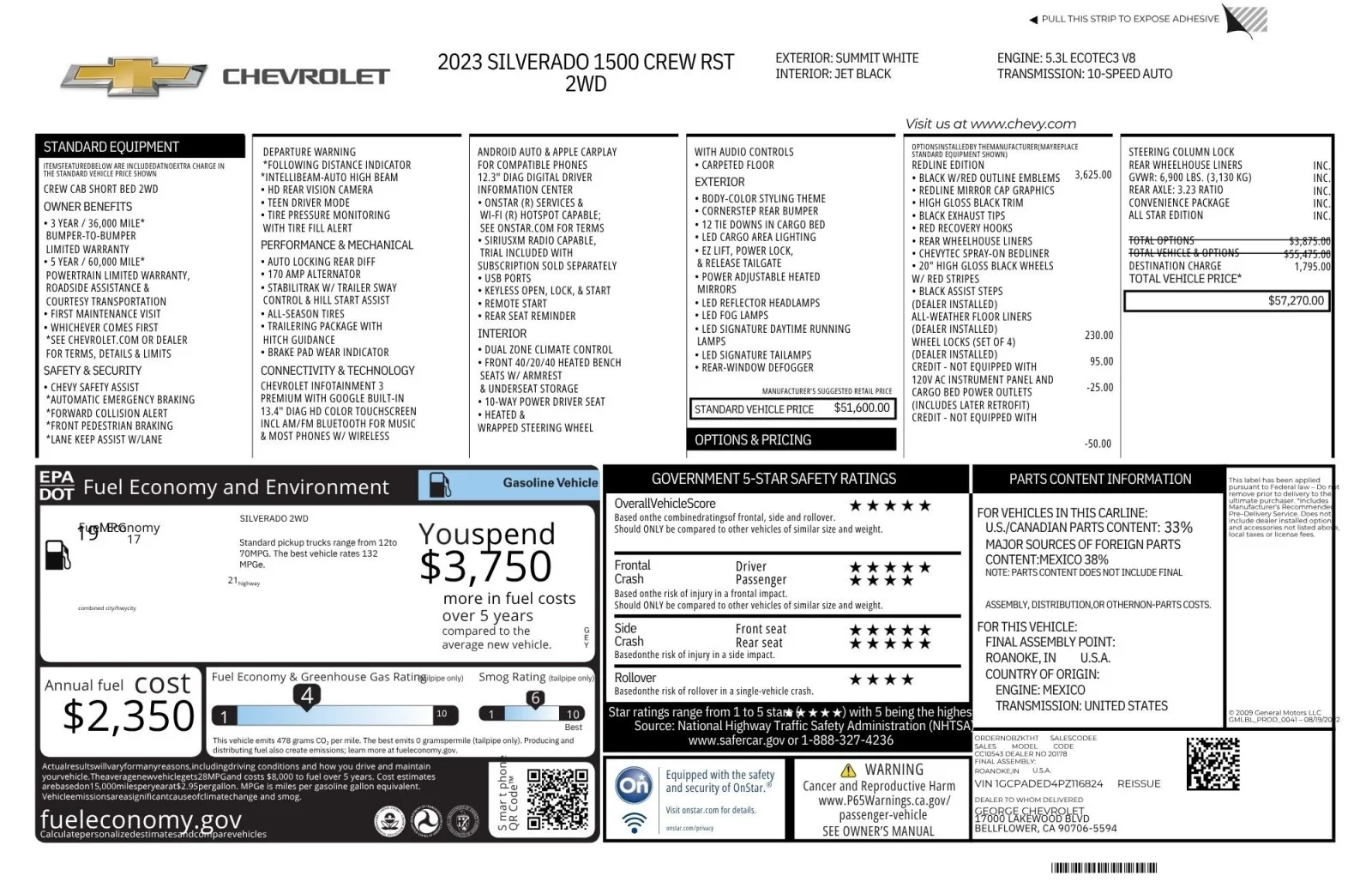 1GCPADED4PZ116824