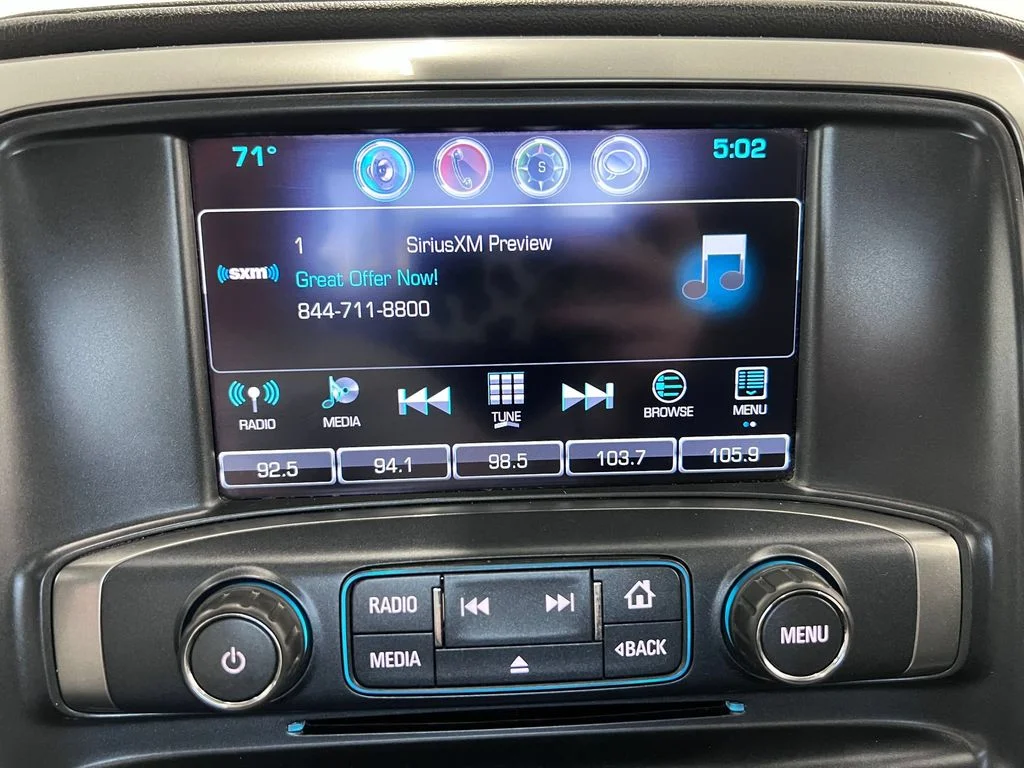 Used 2017 Silver Ice Metallic Chevrolet LTZ image 21