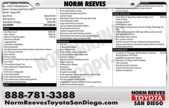 2005 Toyota 4Runner