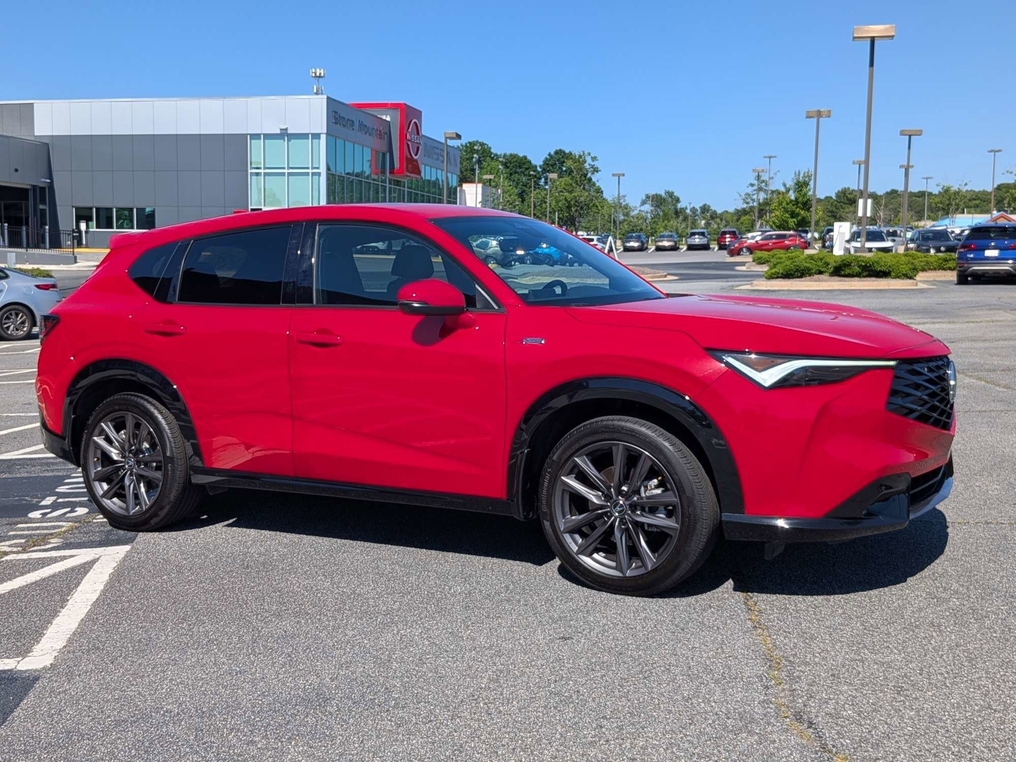 Used 2025 Red Acura A-Spec Package image 1