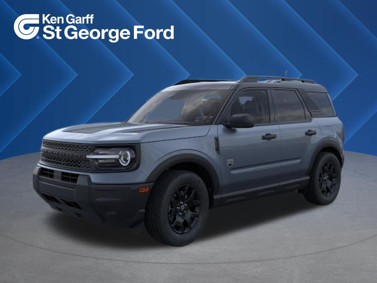 New 2026 Azure Gray Metallic Tri-Coat Ford Big Bend image 1