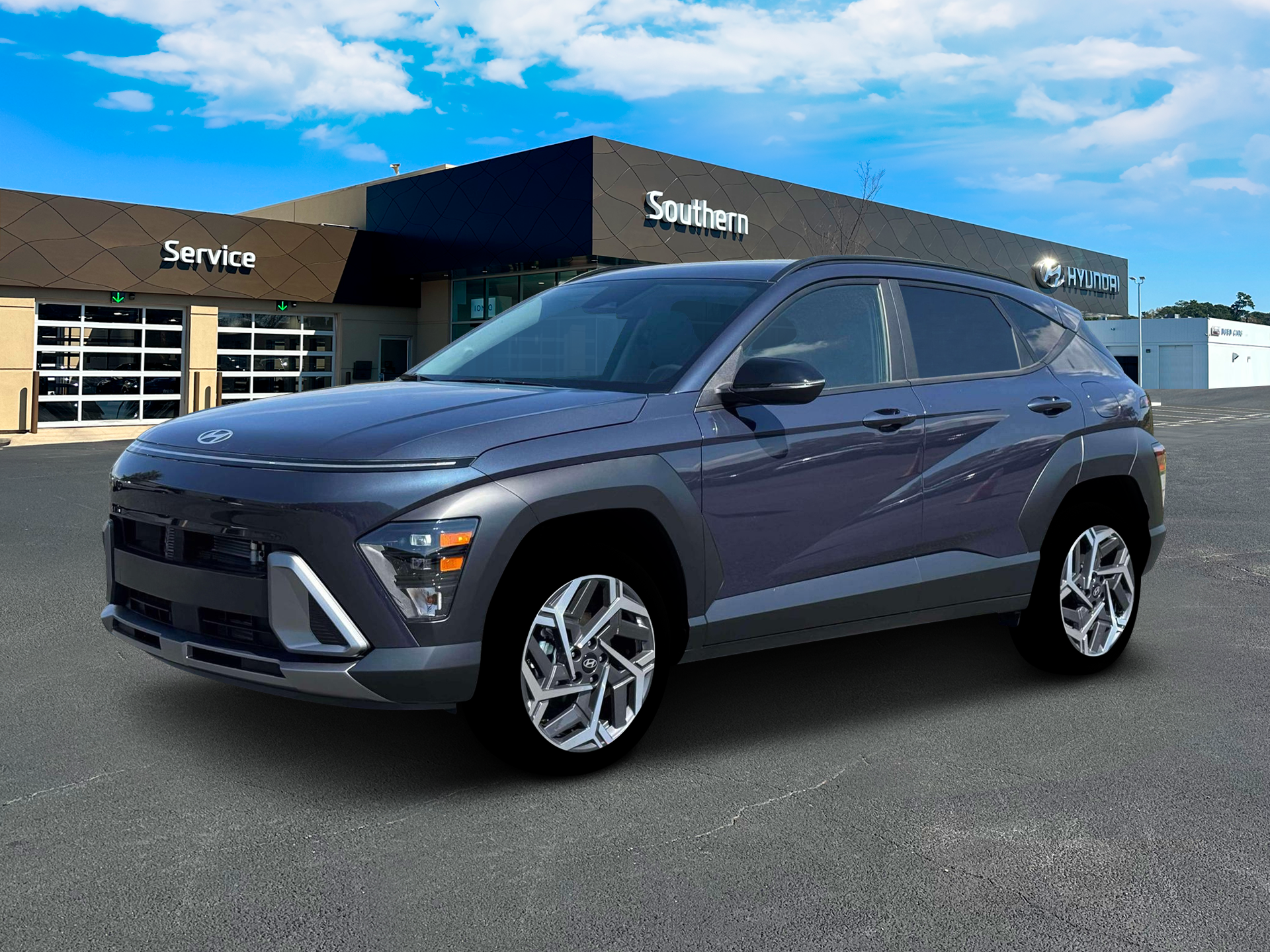 New 2026 Blue Hyundai SEL Premium AWD image 2