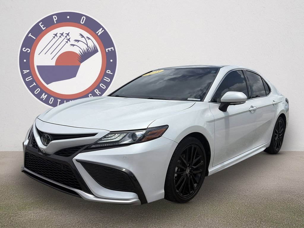 Used 2023 Beige Toyota XSE V6 image 2