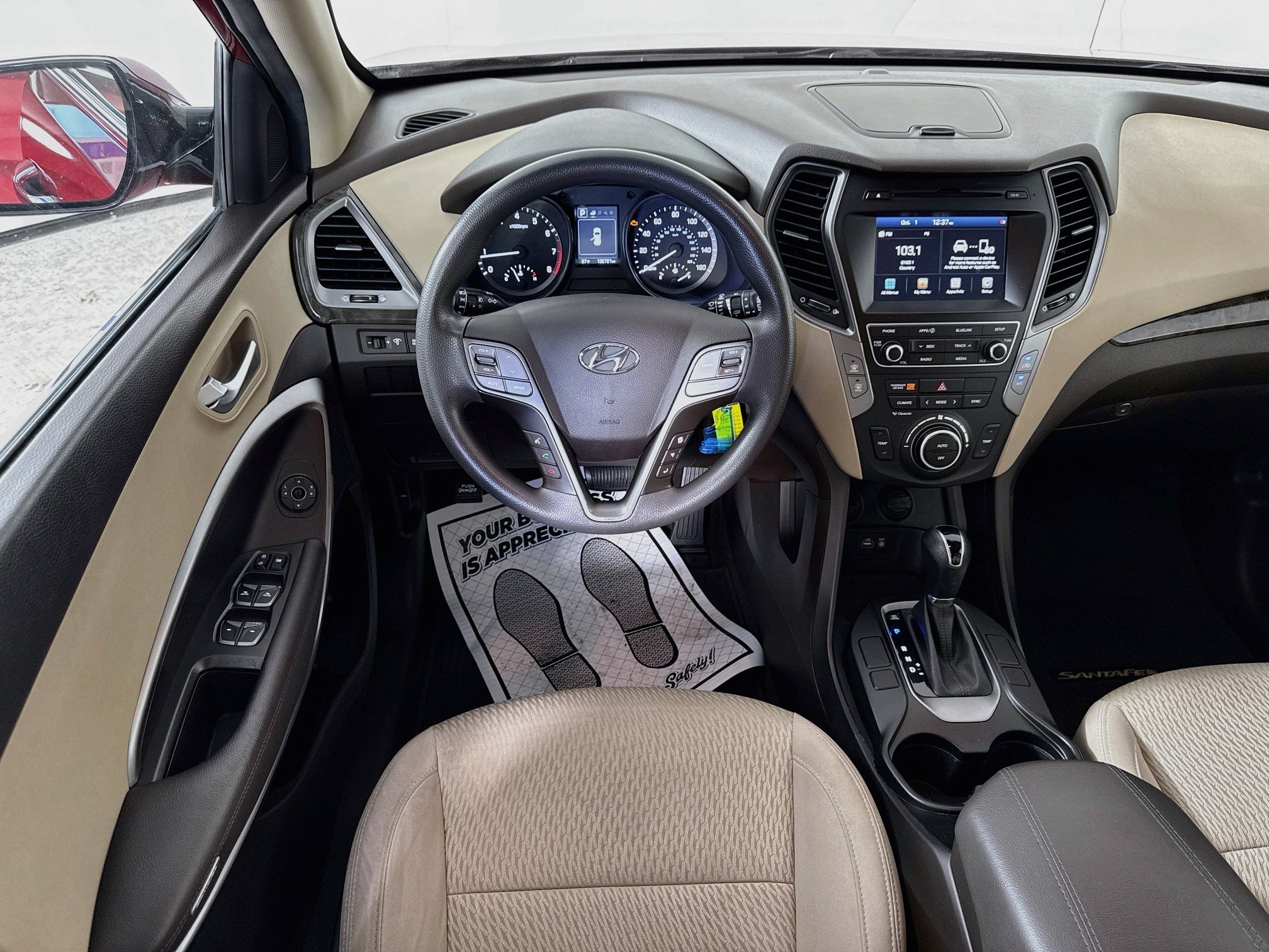 Used 2017 Serrano Red Hyundai 2.4L image 3