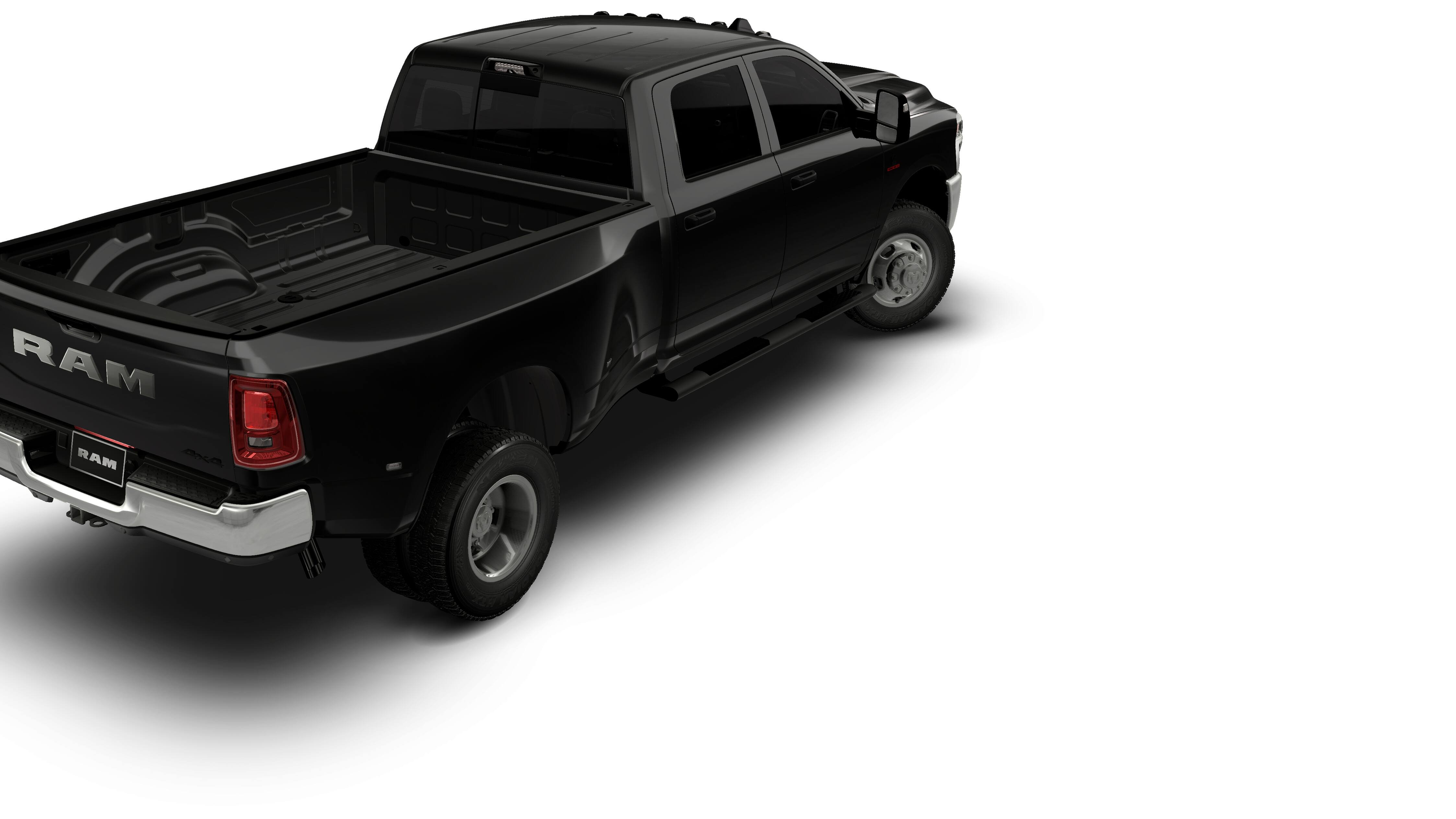 New 2026 Diamond Black Crystal Pearl-Coat Exterior Paint RAM TRADESMAN image 14