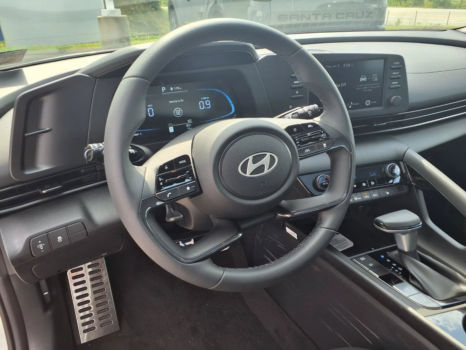 New 2026 Serenity White Hyundai SEL Sport Premium image 6