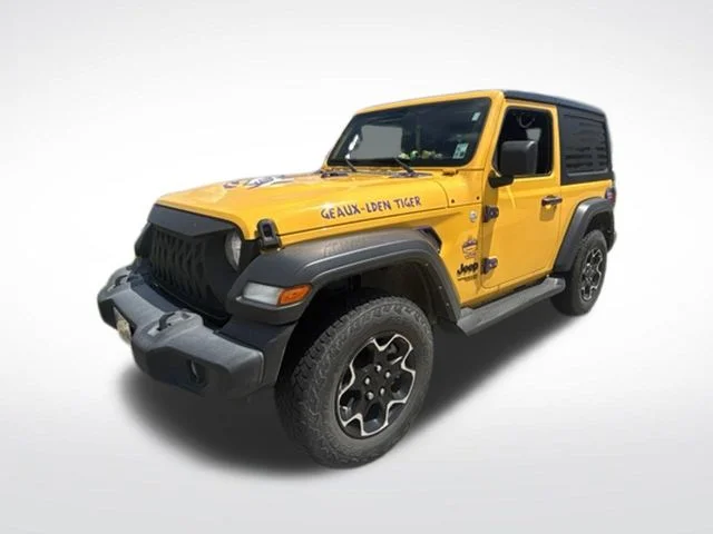 Used 2021 Yellow Jeep Sport S image 2