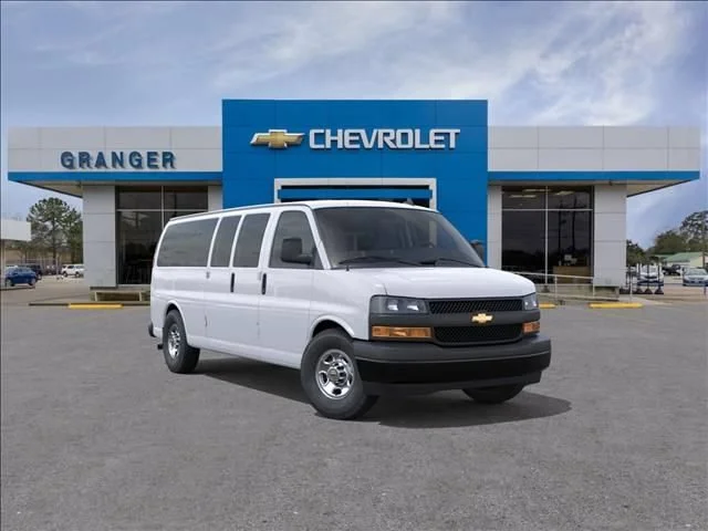 New 2026 Chevrolet Express Passenger LS Rear Wheel Drive 3500 Extended Wheelbase