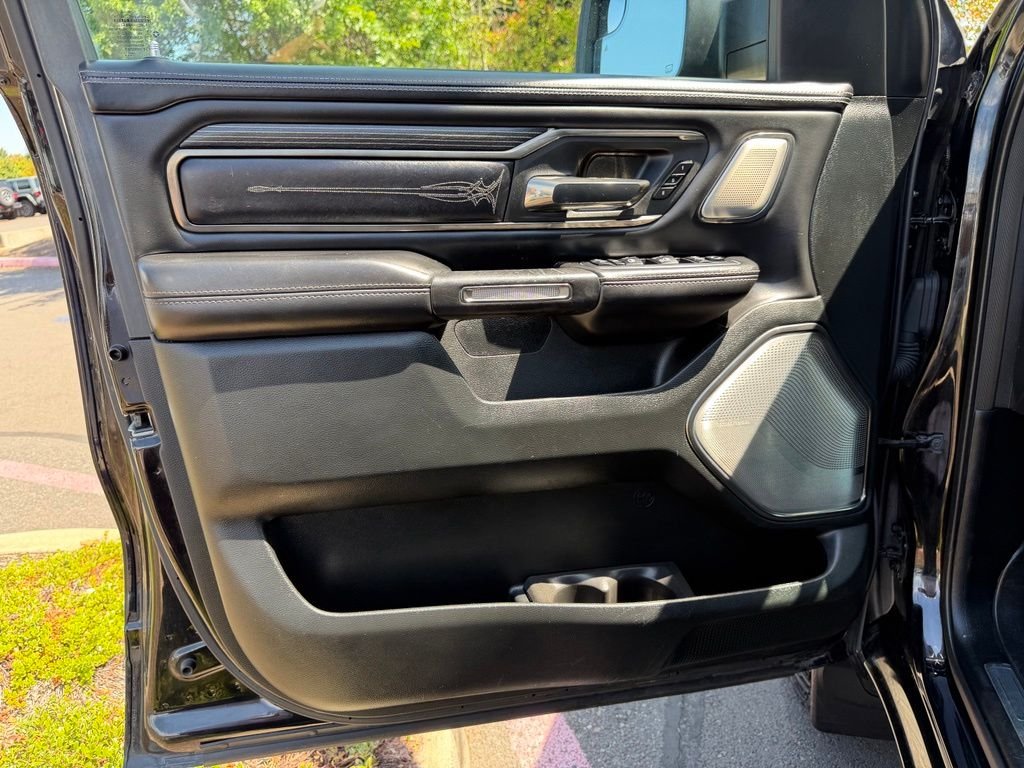 Used 2021 Diamond Black Crystal Pearlcoat Ram Limited image 11