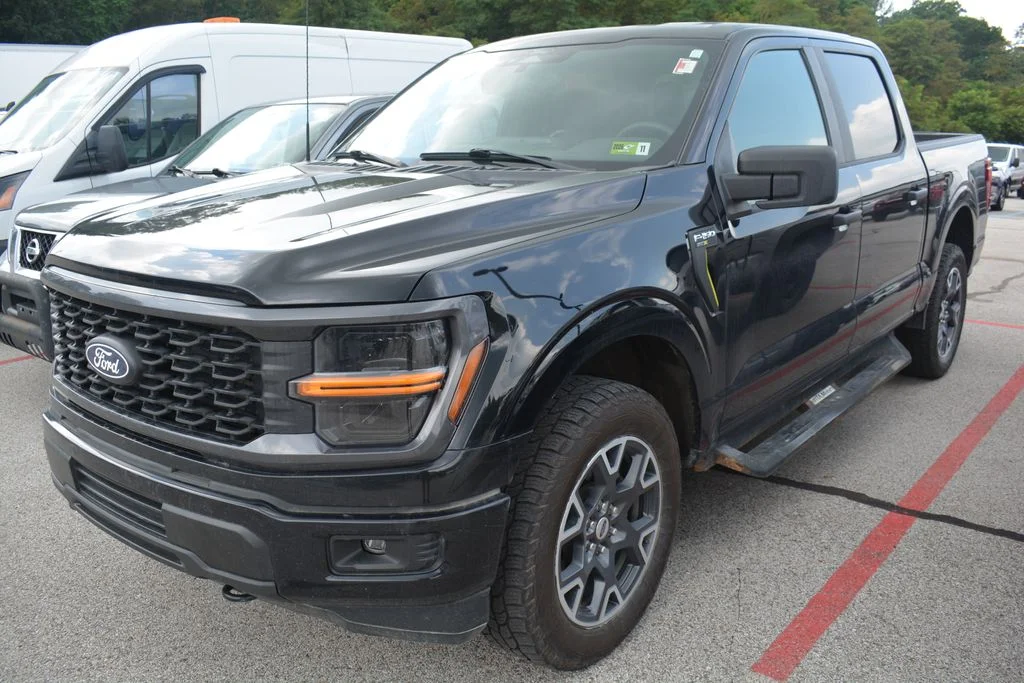 Used 2024 Black Ford STX image 1
