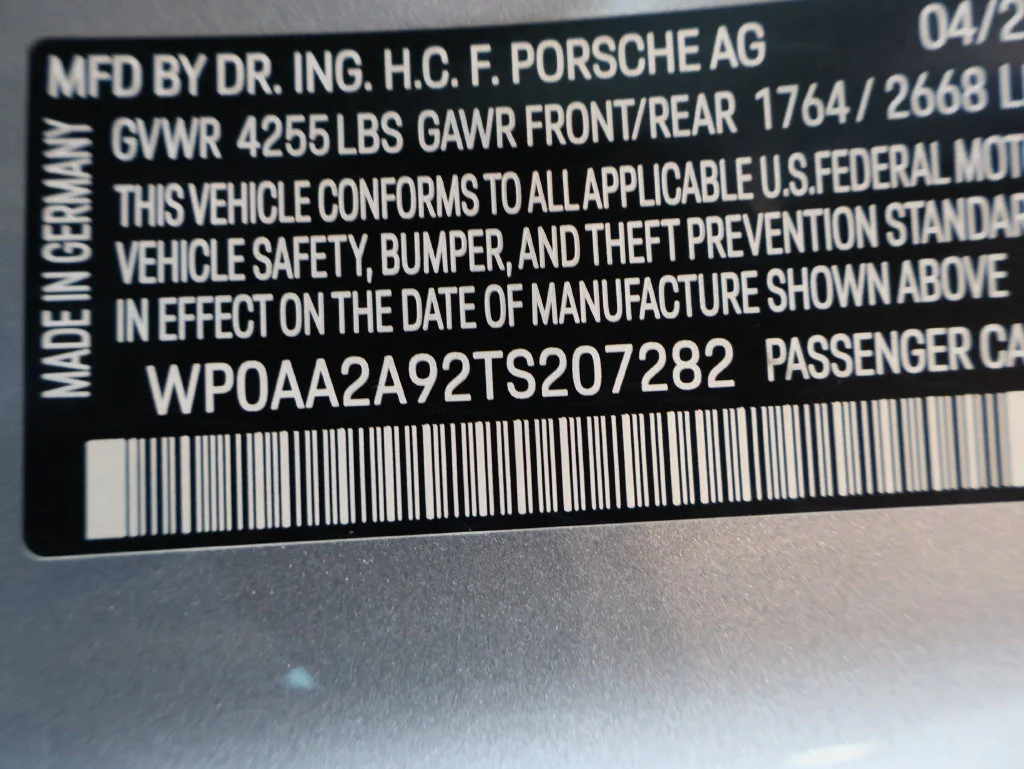 Used 2026 Silver Porsche  image 33