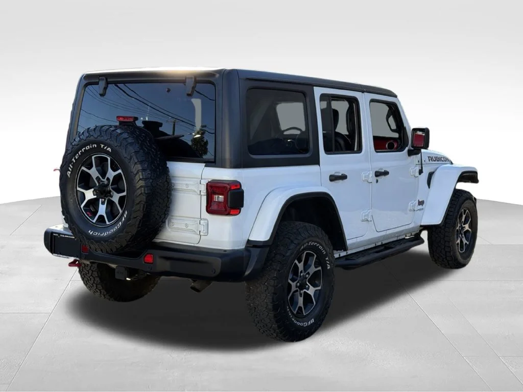Used 2021 White Jeep Unlimited Rubicon image 10