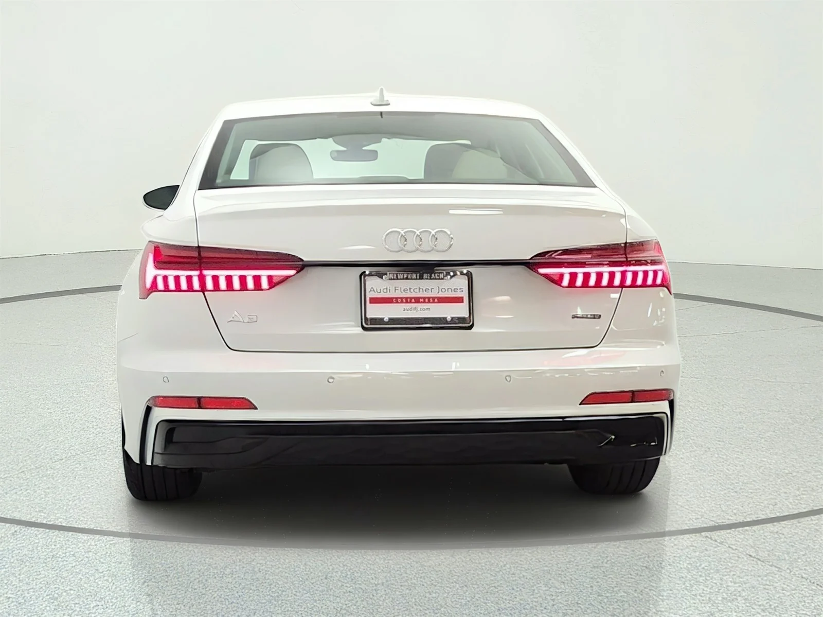 Used 2025 Glacier White Metallic Audi Premium image 6