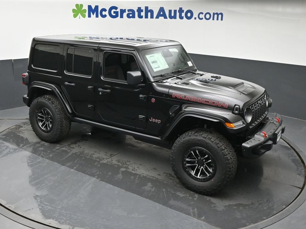 New 2026 Black Clear-Coat Exterior Paint Jeep Rubicon X image 3