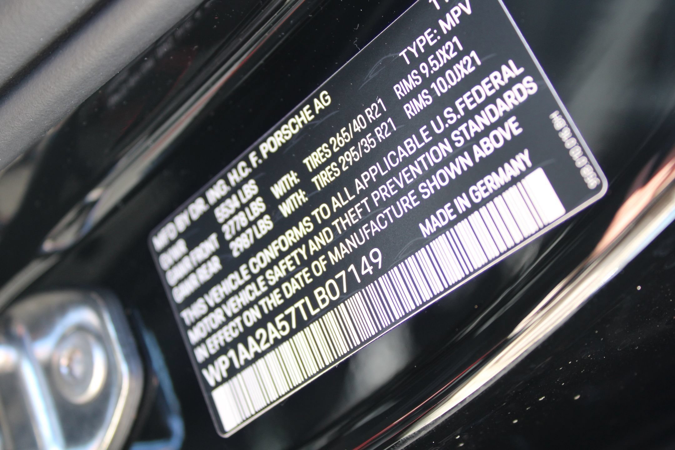 New 2026 Black Porsche  image 29