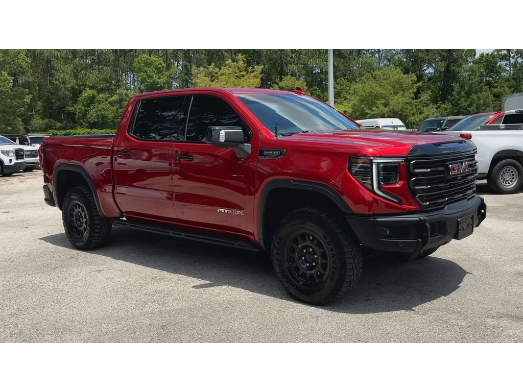 Certified Used 2024 Volcanic Red Tintcoat GMC AT4X image 2