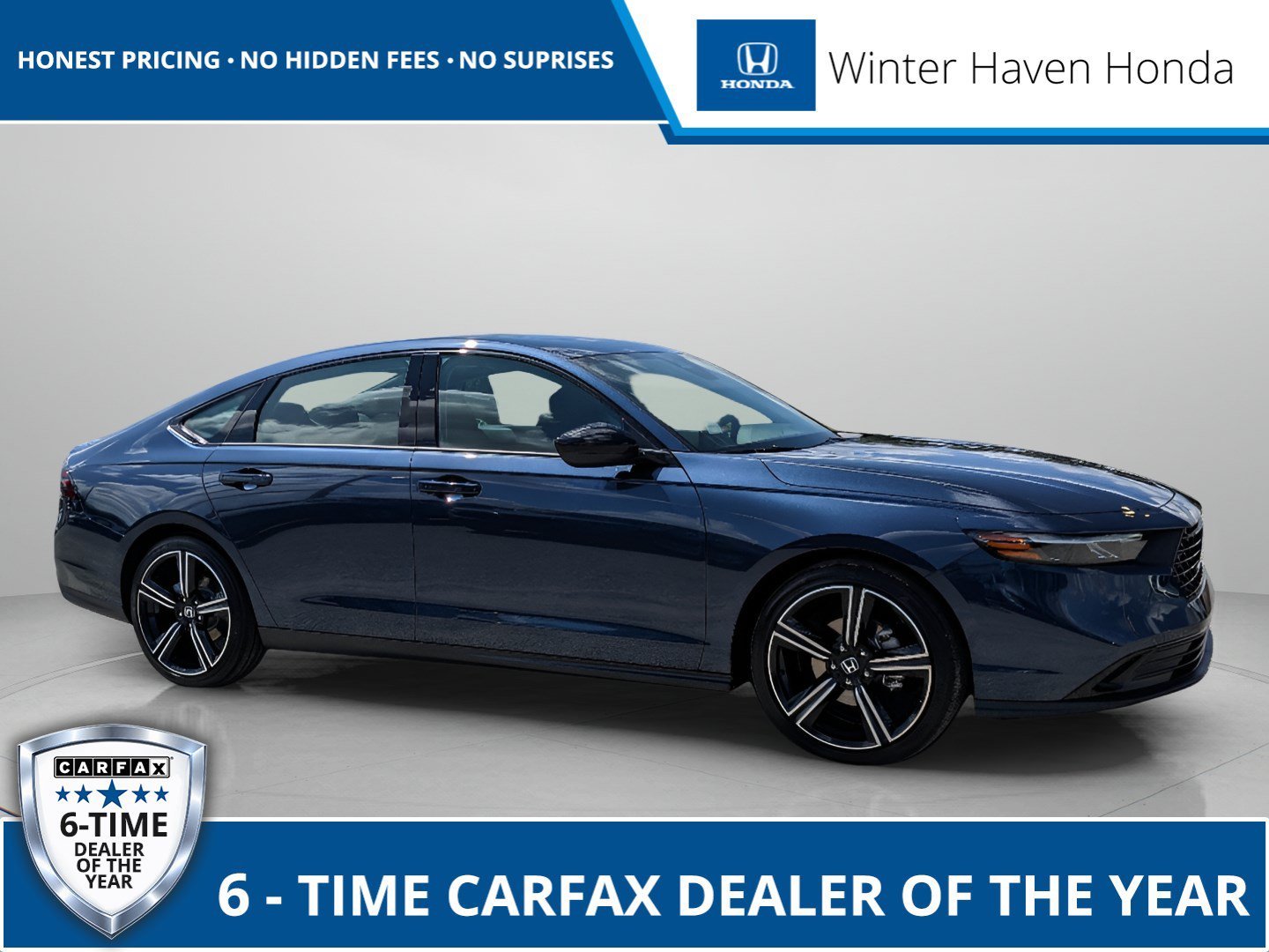 New 2026 Canyon River Blue Metallic Honda SE image 1