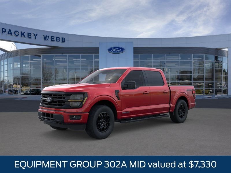 New 2026 Ruby Red Metallic Tinted CC Ford XLT image 2