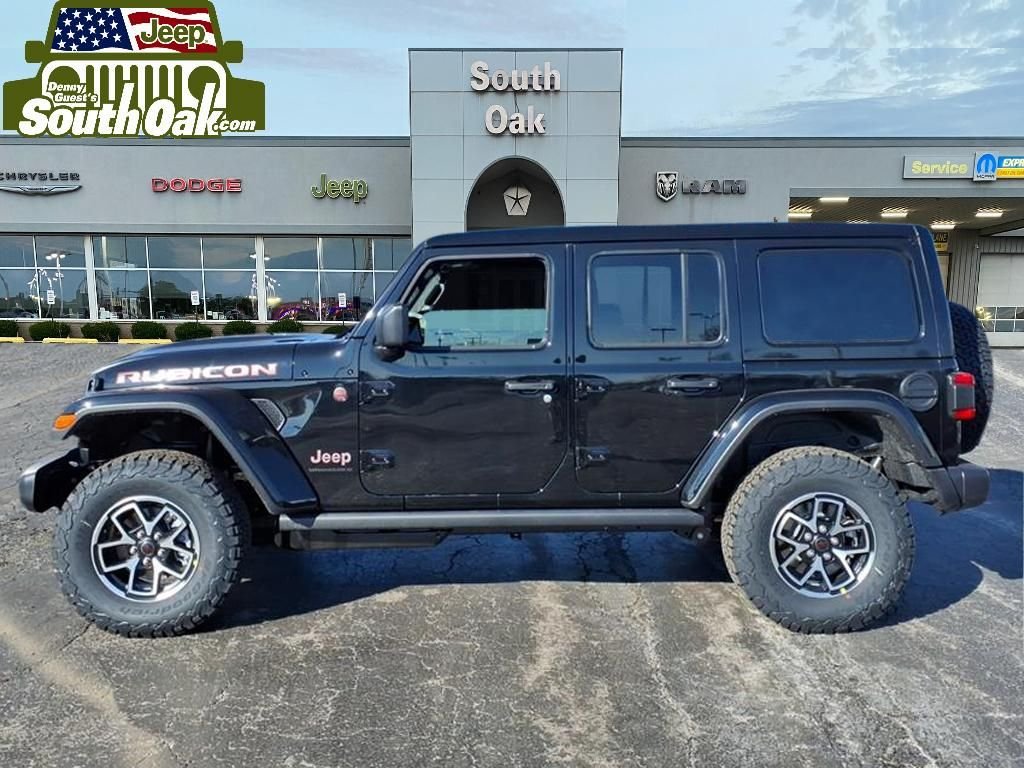 New 2026 Black Clear-Coat Exterior Paint Jeep Rubicon image 3