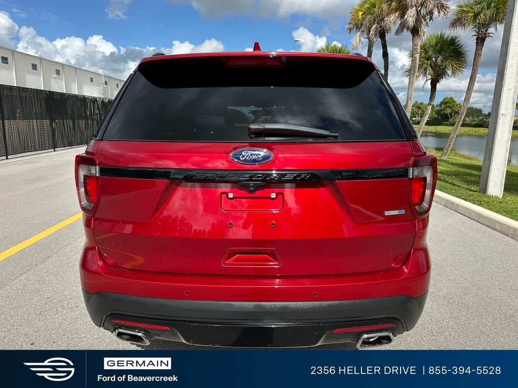 Used 2017 Ruby Red Metallic Ford Sport image 4