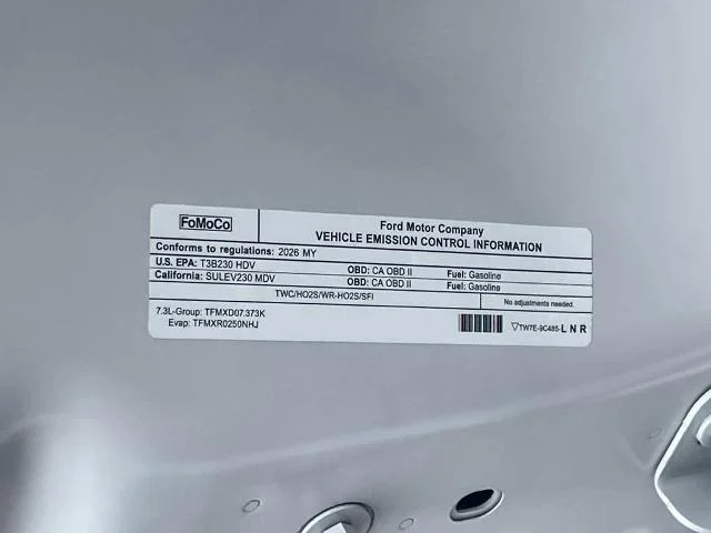 New 2026 Oxford White Ford F-350® XL image 70