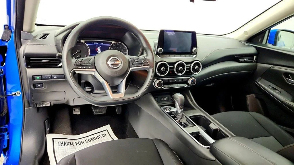 Used 2024 Electric Blue Metallic Nissan SV CVT image 12