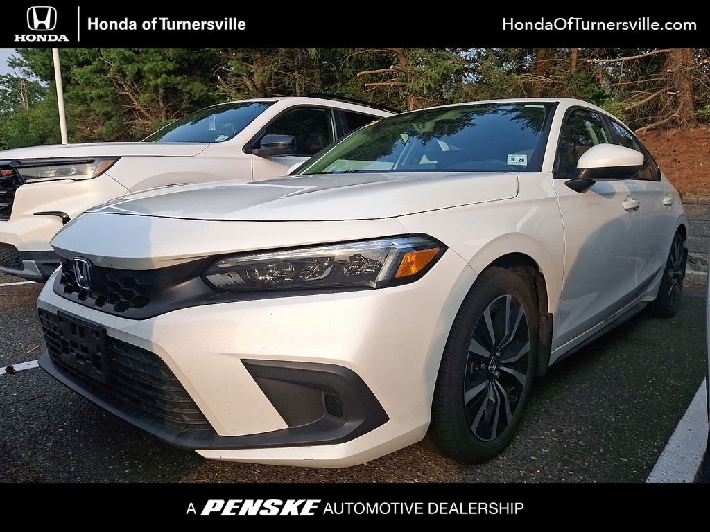 Used 2023 Platinum White Pearl Honda EX-L image 1