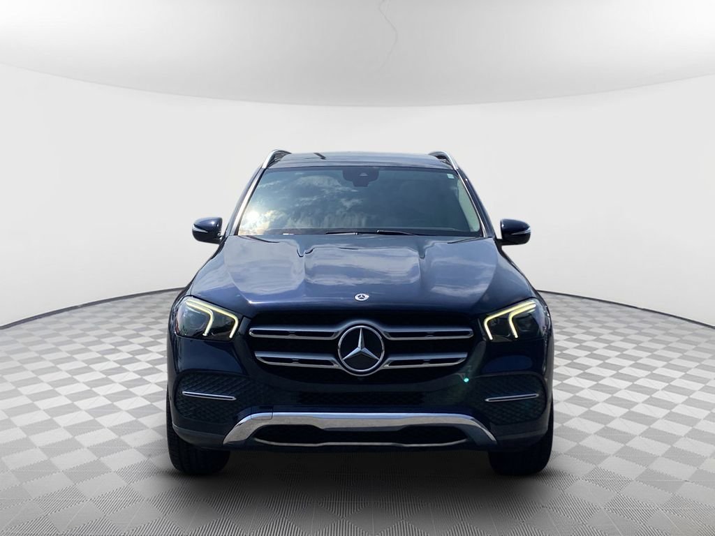 Used 2021 Blue Mercedes-Benz GLE 350 image 3