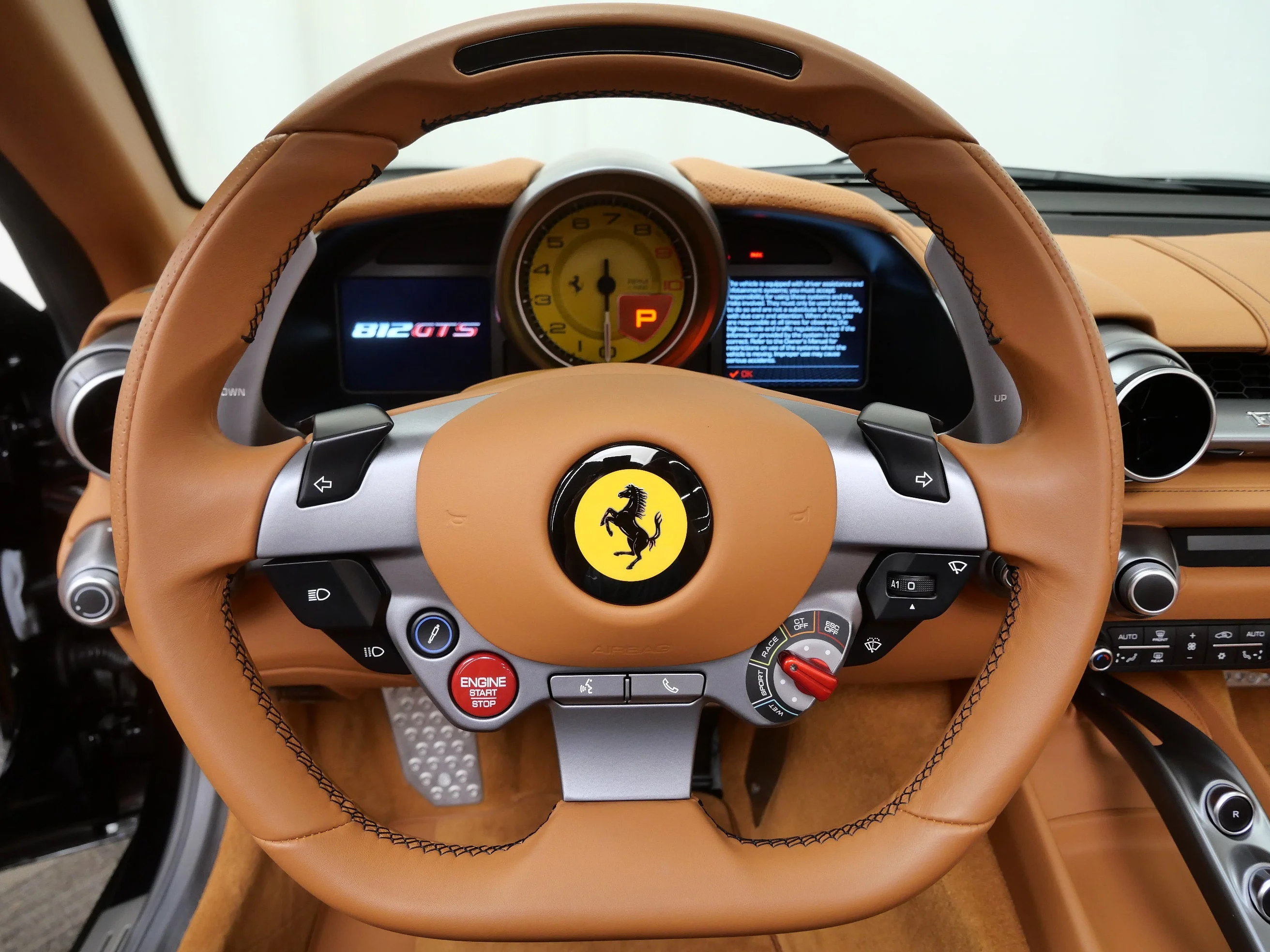 Certified Used 2022 Nero Daytona Metallic Ferrari Base image 28