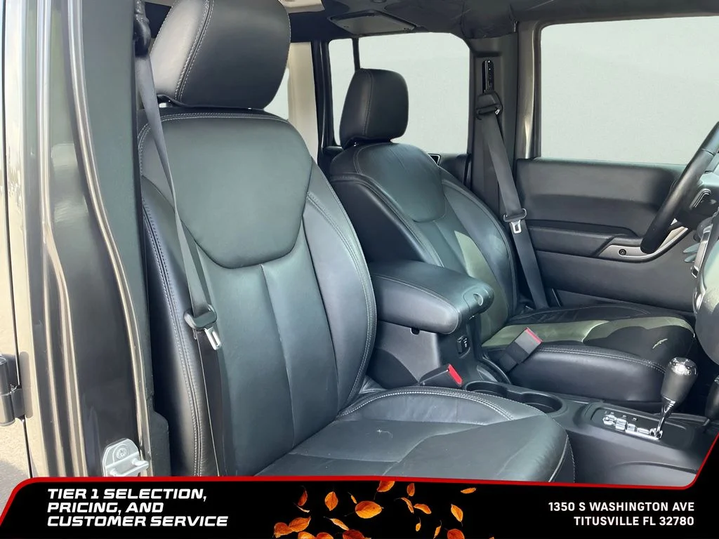 Used 2018 Gray Jeep Unlimited Sahara image 17