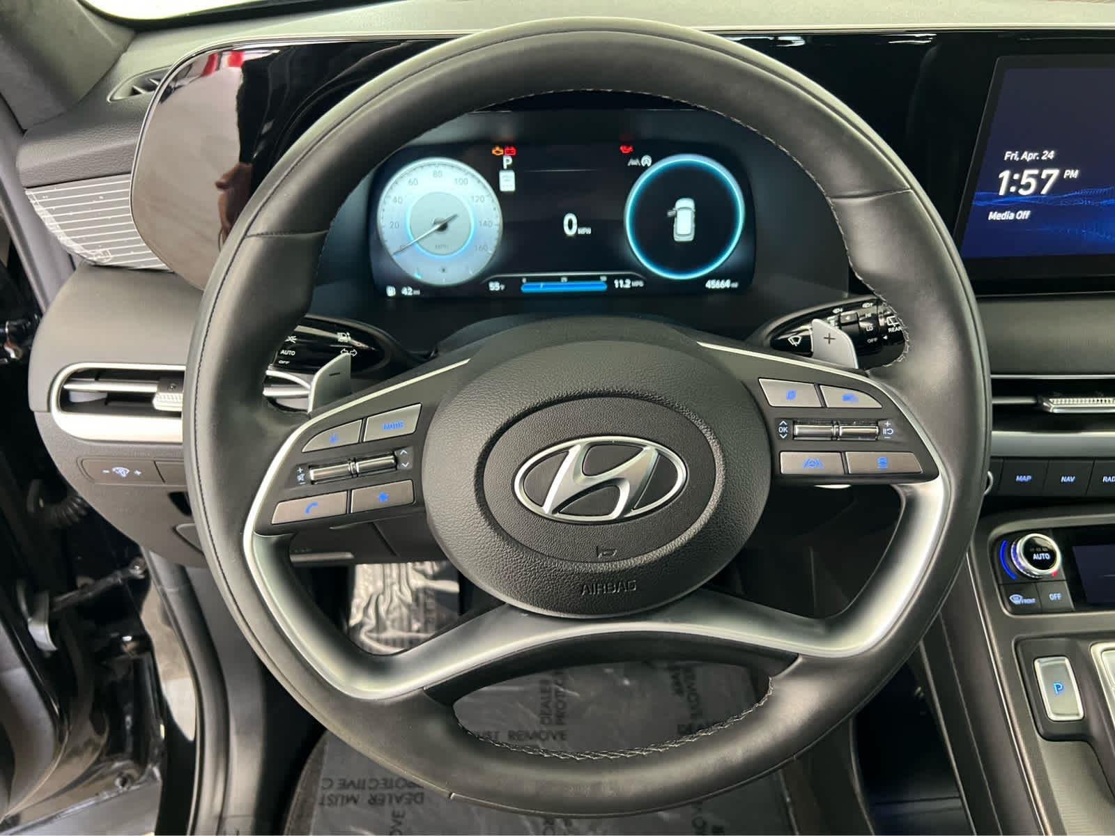 Used 2024 Abyss Black Pearl Hyundai Calligraphy Night Edition image 15