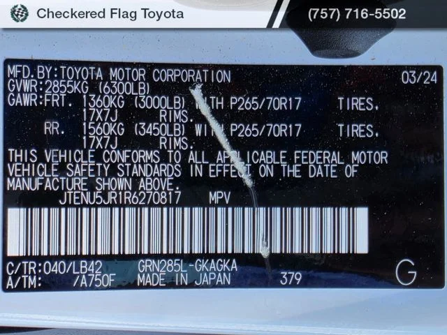 Used 2024 Ice Cap Toyota SR5 Premium image 23
