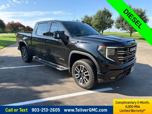 Used 2025 Black GMC AT4 image 1