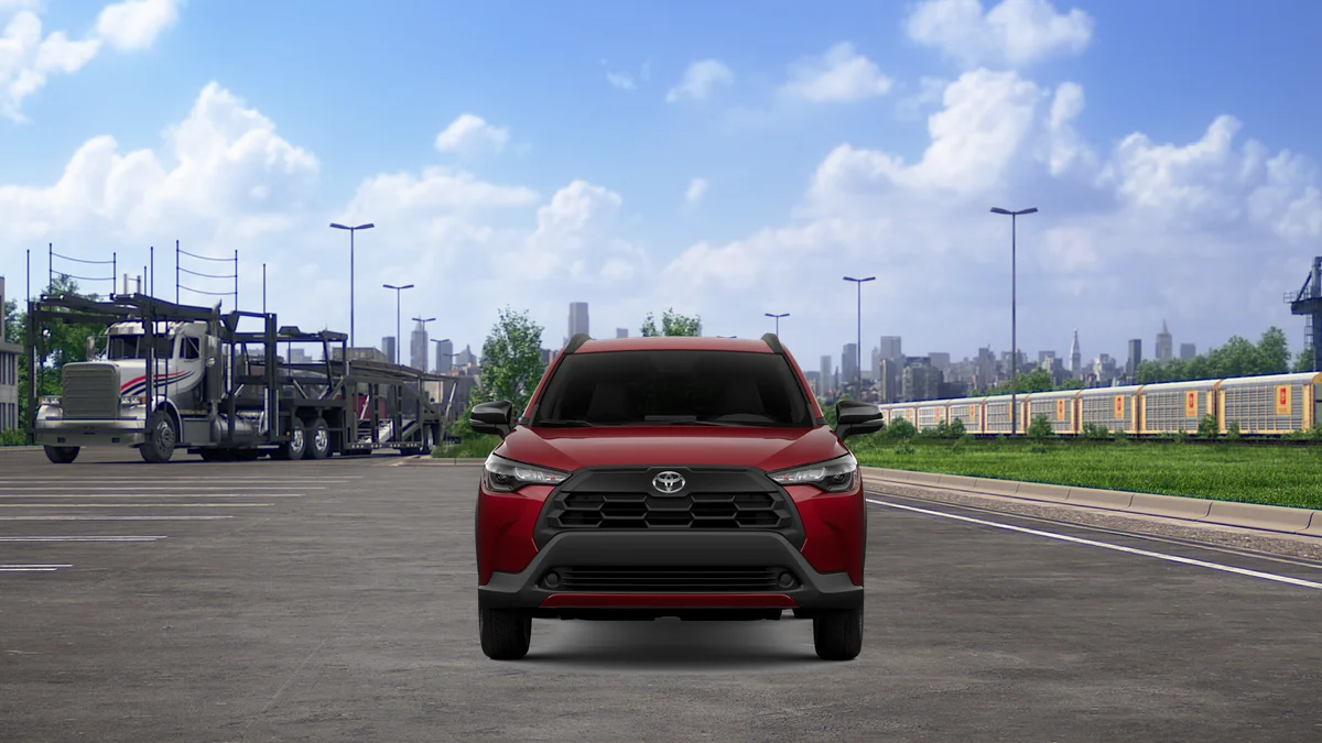 New 2026 Soul Red Crystal Toyota LE image 17