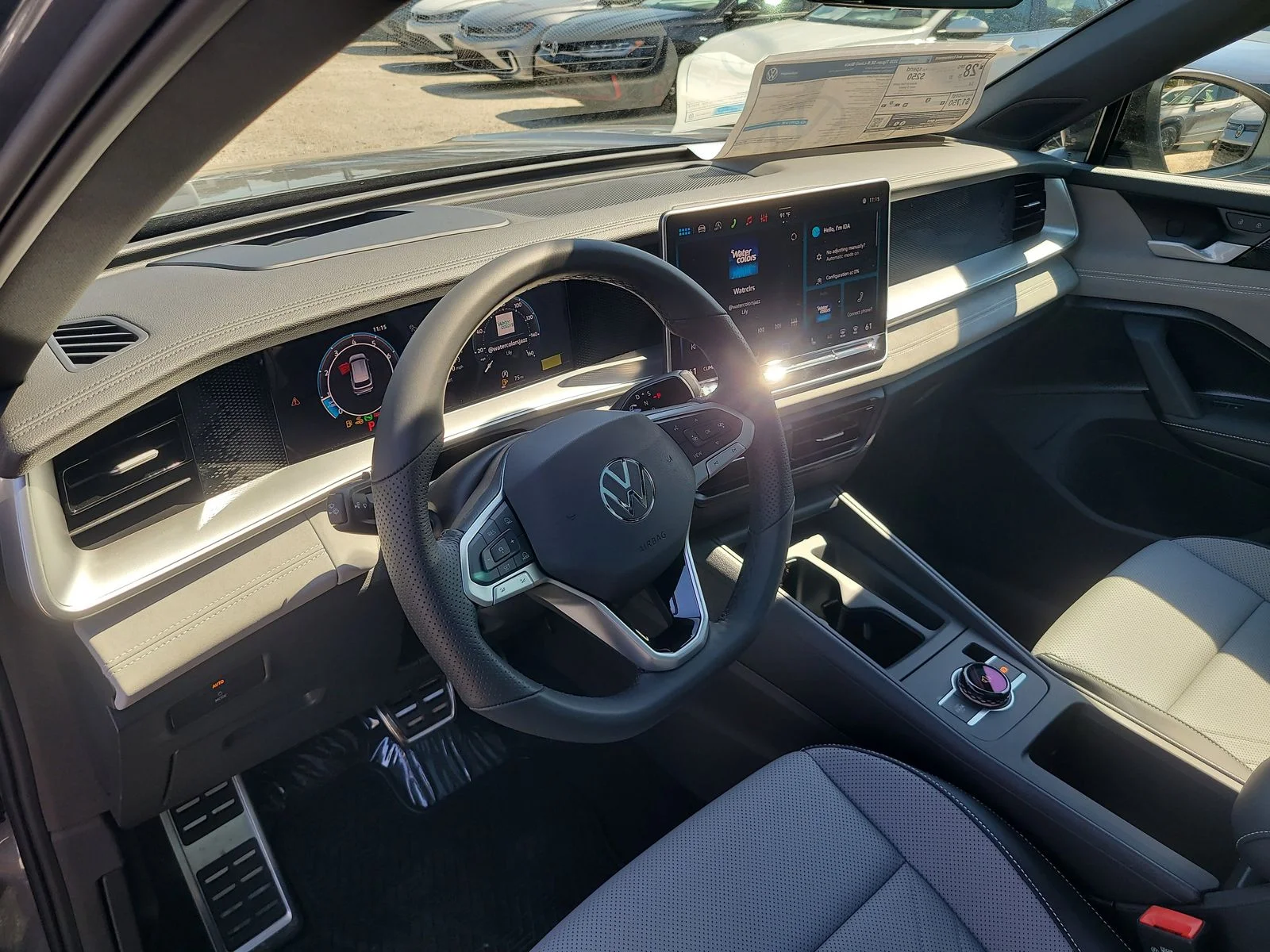 New 2026 Platinum Gray Metallic Volkswagen 2.0T SE R-Line Black image 21