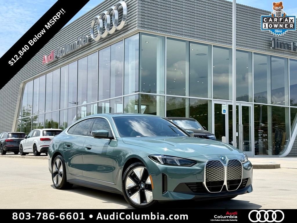 Used 2025 Green BMW eDrive40 image 1