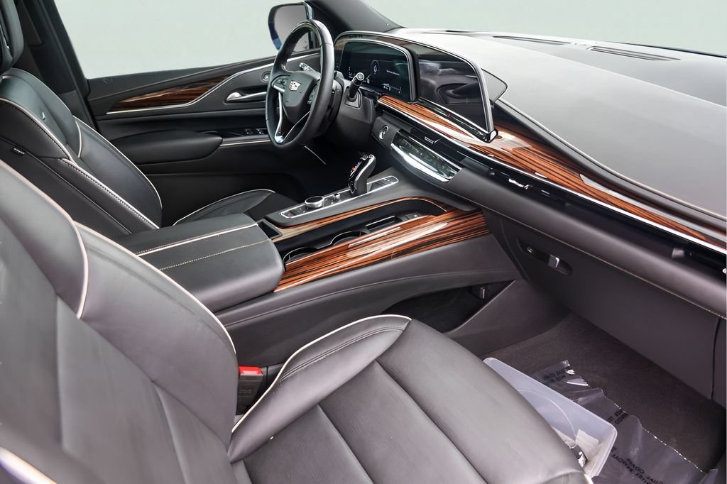 Used 2024 Argent Silver Metallic Cadillac Premium Luxury image 35