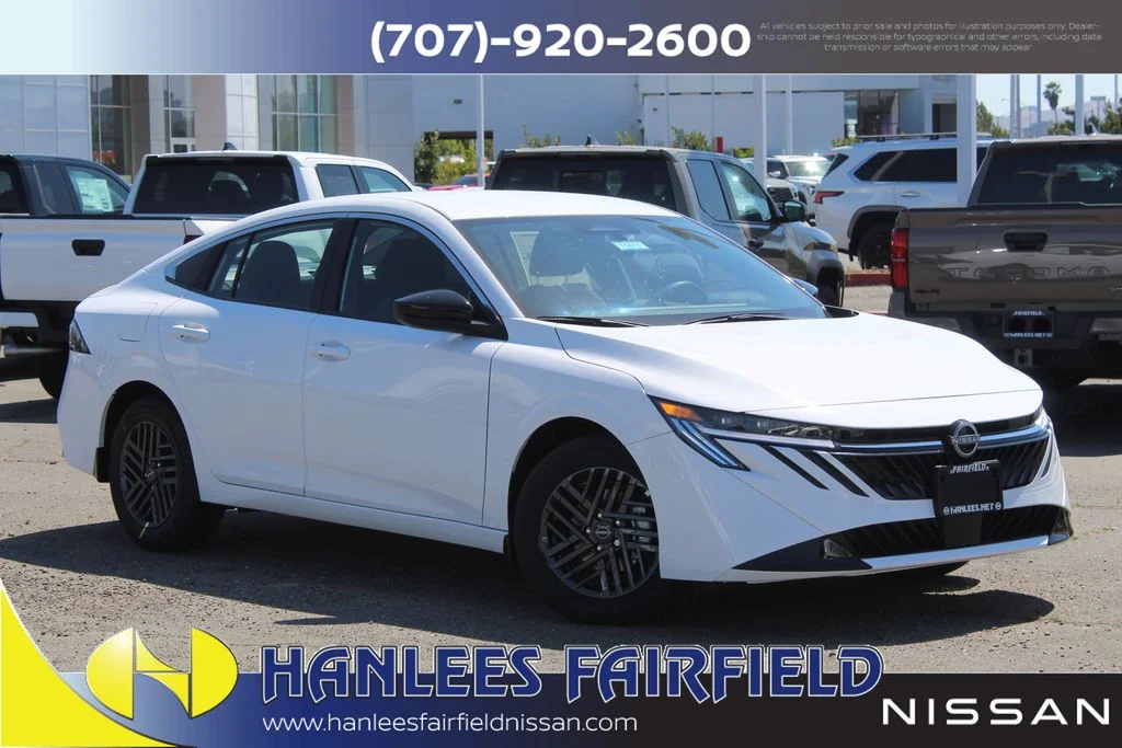 New 2026 White Nissan SV image 1