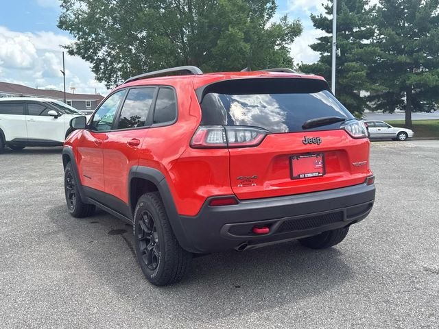 Used 2021 Orange Jeep Trailhawk image 7