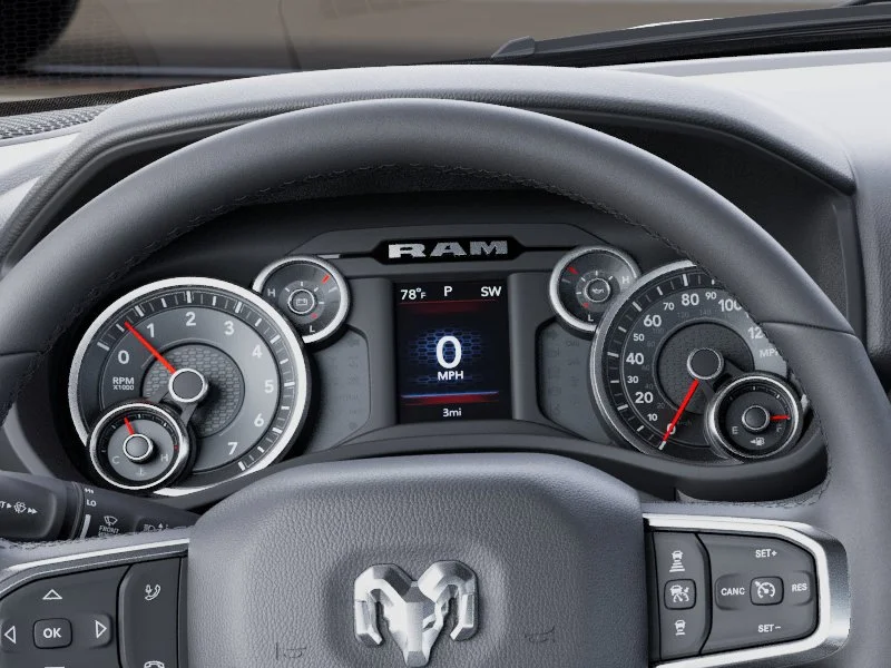 New 2026 Diamond Black Crystal Pearl-Coat Exterior Paint RAM Big Horn/Lone Star image 19