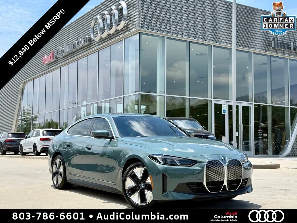 Used 2025 Green BMW eDrive40 image 1