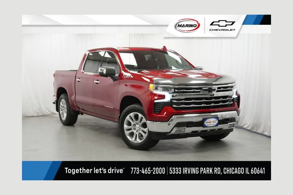 Used 2023 Radiant Red Tintcoat Chevrolet LTZ image 1